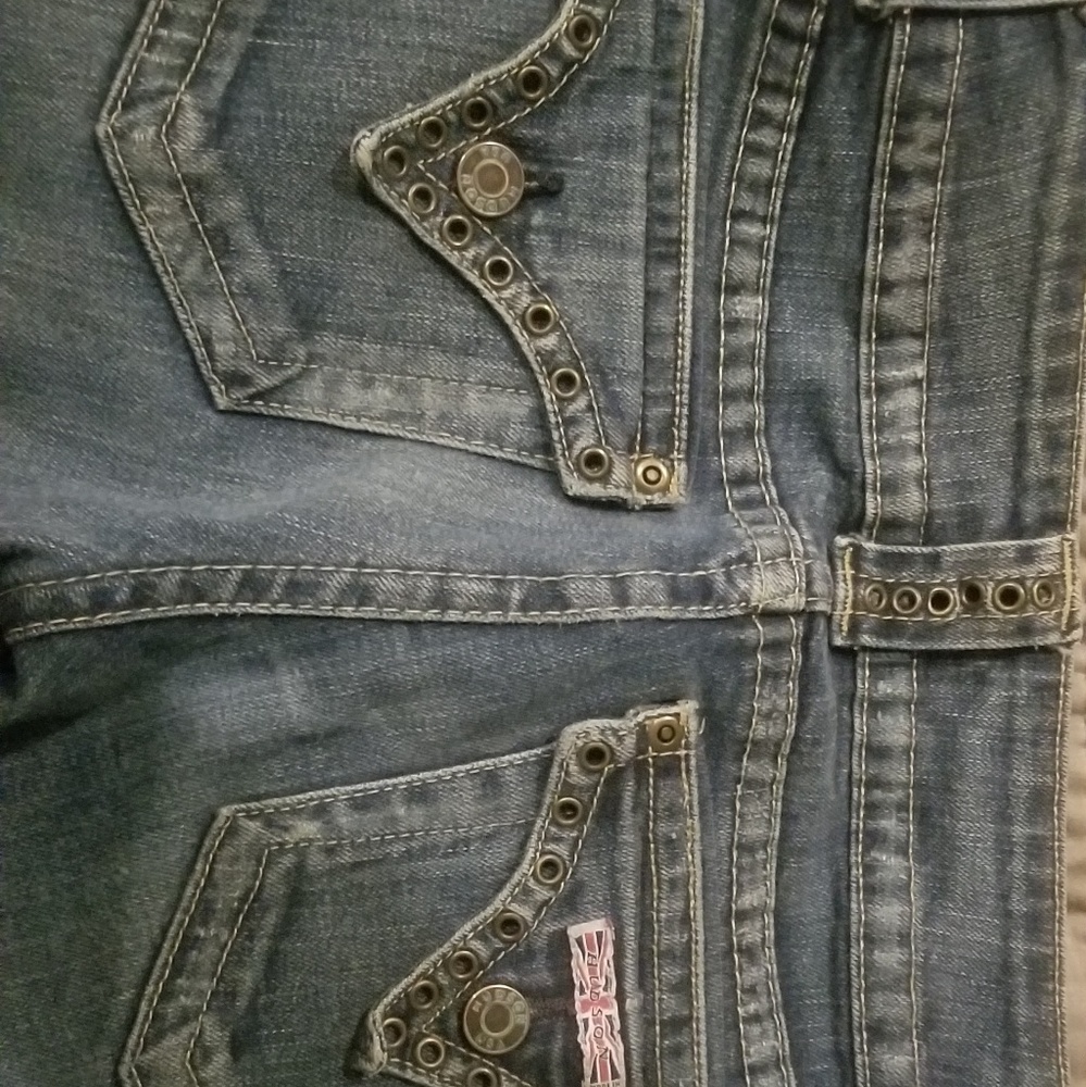 Hudson Riveted Jeans